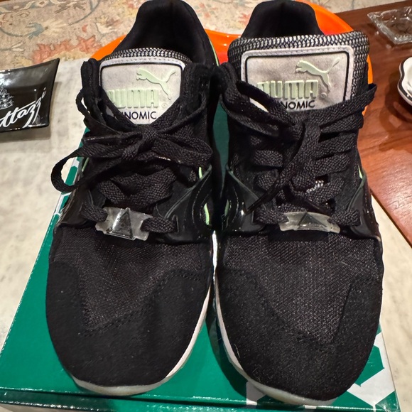 Puma Shoes - TRINOMIC by Puma Black Sneakers